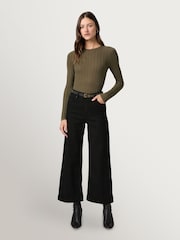Paige Anessa High Rise Wide Leg Jeans - Immagine 1 di 5