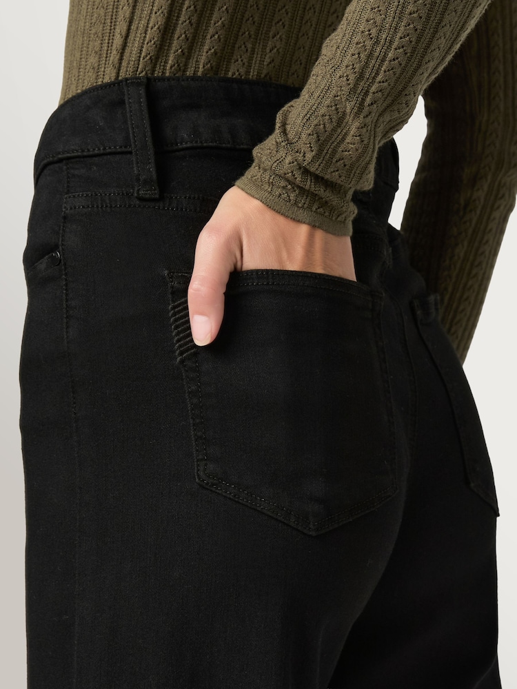 Paige Anessa High Rise Wide Leg Jeans - Immagine 5 di 5