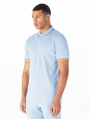 Luke 1977 Blue Saxon Sky Polo Shirt - Image 3 of 6