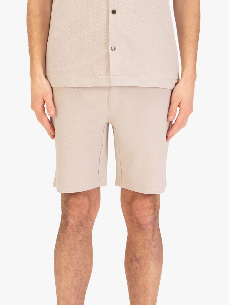 Luke 1977 Cream Paraga Stone Crinkle Shorts - Image 1 of 7