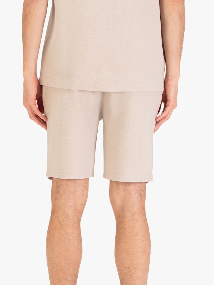 Luke 1977 Cream Paraga Stone Crinkle Shorts - Image 2 of 7