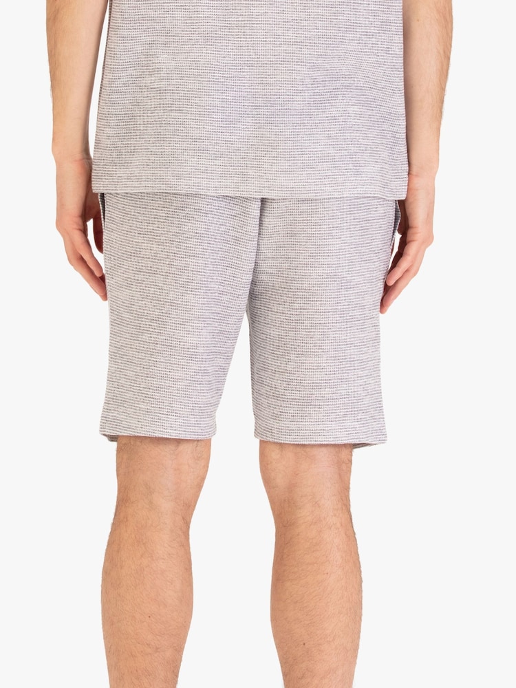 Luke 1977 White Kona Waffle Shorts - Image 2 of 7