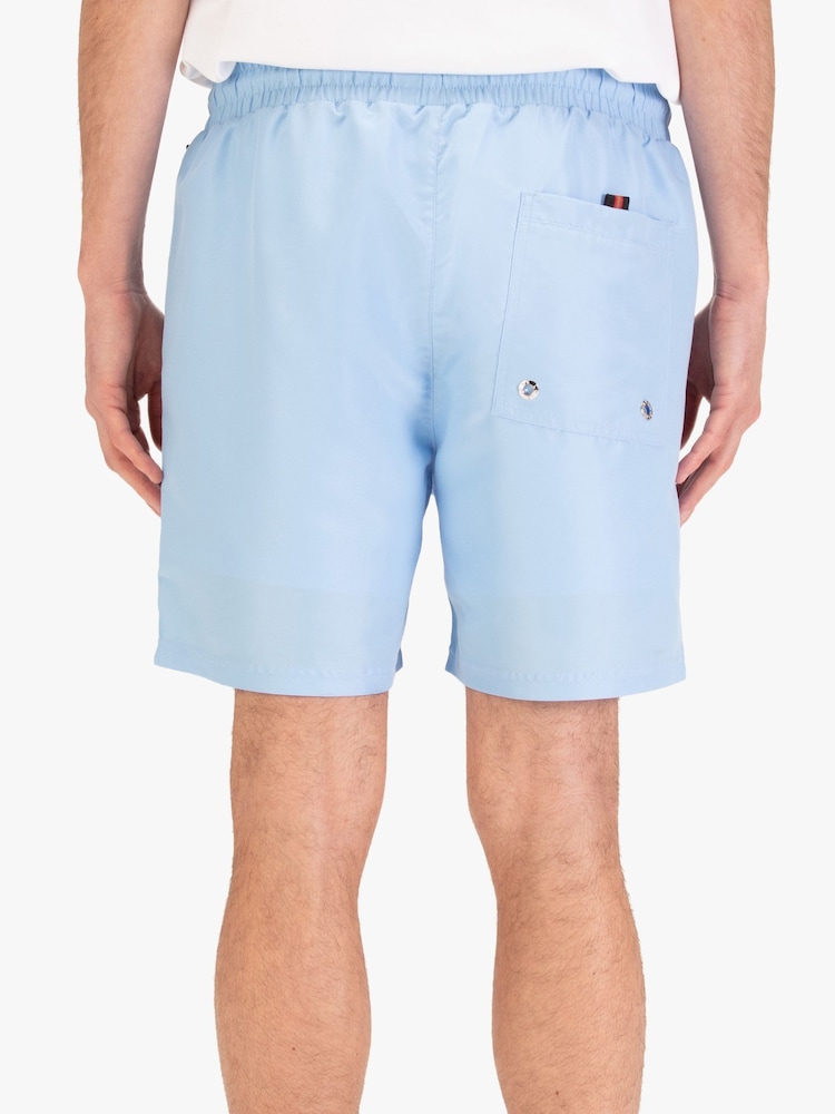 Luke 1977 Blue Luke 1977 Stately Sky Blue Swimshorts - Image 2 of 6 Luke 1977 Blue Luke 1977 Stately Sky Blue Swimshorts - Image 2 of 6