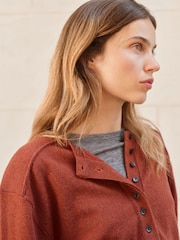 Langärmelige Strickjacke mit Bindeband - Bild 3 von 6