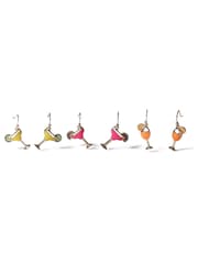 Aela Pink Spritz 3 Pack Cocktail Earrings - Image 1 of 2