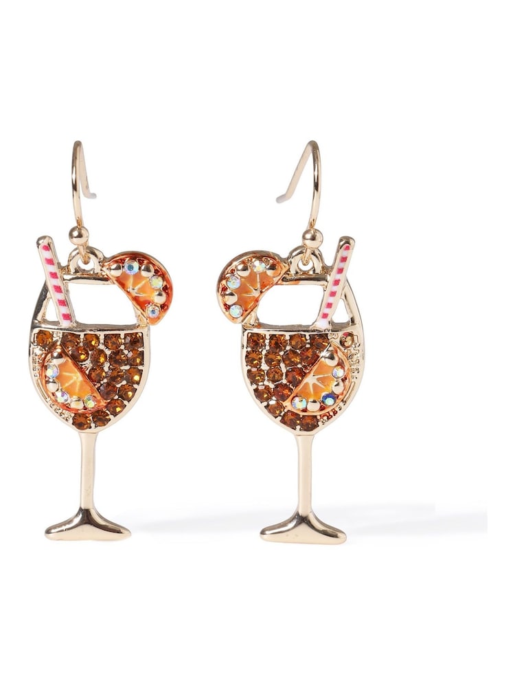 Pendientes de cóctel Aela Naranja Spritz - Imagen 1 de 2