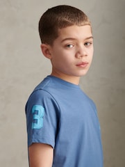 U.S. Polo Assn Blue Player 3 T-Shirt - Image 5 of 11