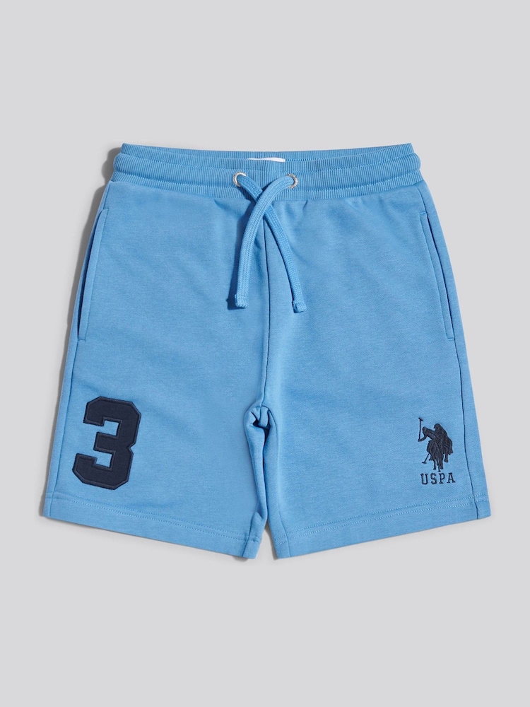 U.S. Polo Assn. Blue Player 3 Sweat Shorts - Image 1 of 5
