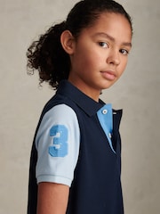 U.S. Polo Assn Player Colour Block Pique Polo Shirt - Imagen 5 de 10