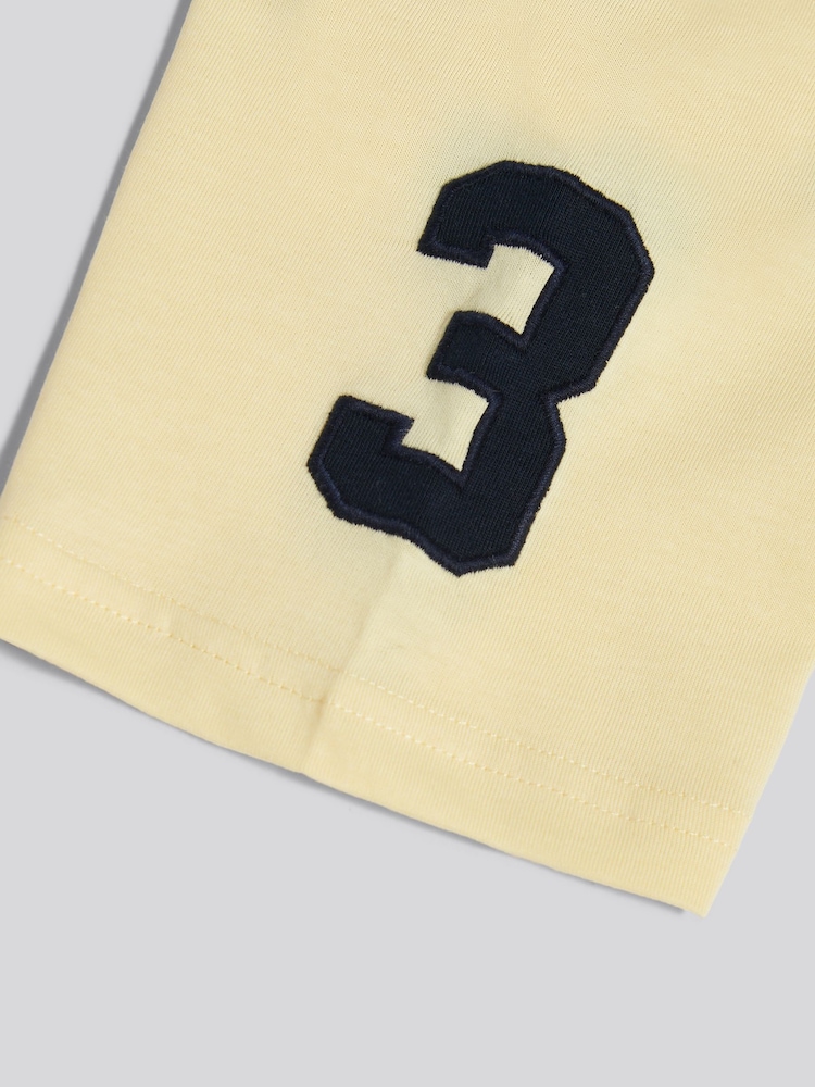 U.S. Polo Assn. Blue Player 3 Colour Block T-Shirt - Image 4 of 4 U.S. Polo Assn. Blue Player 3 Colour Block T-Shirt - Image 4 of 4