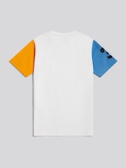 U.S. Polo Assn. White Player 3 Colour Block T-Shirt - Image 7 of 9
