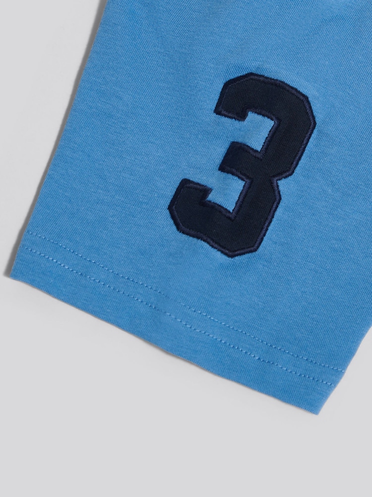 U.S. Polo Assn. White Player 3 Colour Block T-Shirt - Image 9 of 9