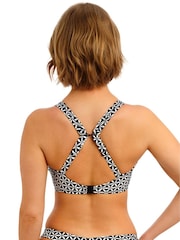 Freya Black Koh Tao Underwire High Apex Bikini Top - Image 3 of 4