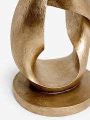 Gold Loop Resin Bedside Table - Image 4 of 5