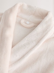 Neutral Supersoft Dressing Gown - Image 5 of 6