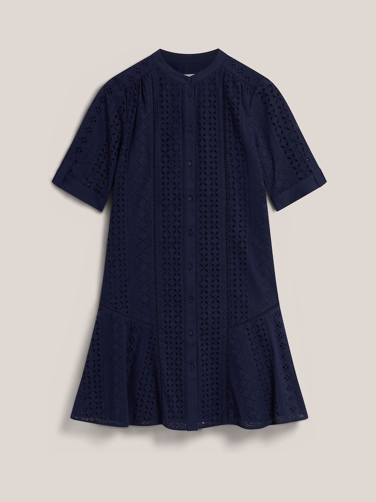 Hobbs Blue Jasmine Dress - Image 3 of 3