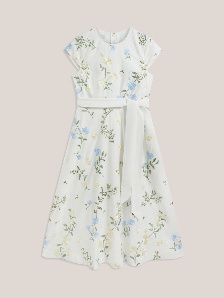 Hobbs White Linda Dress - Image 5 of 5