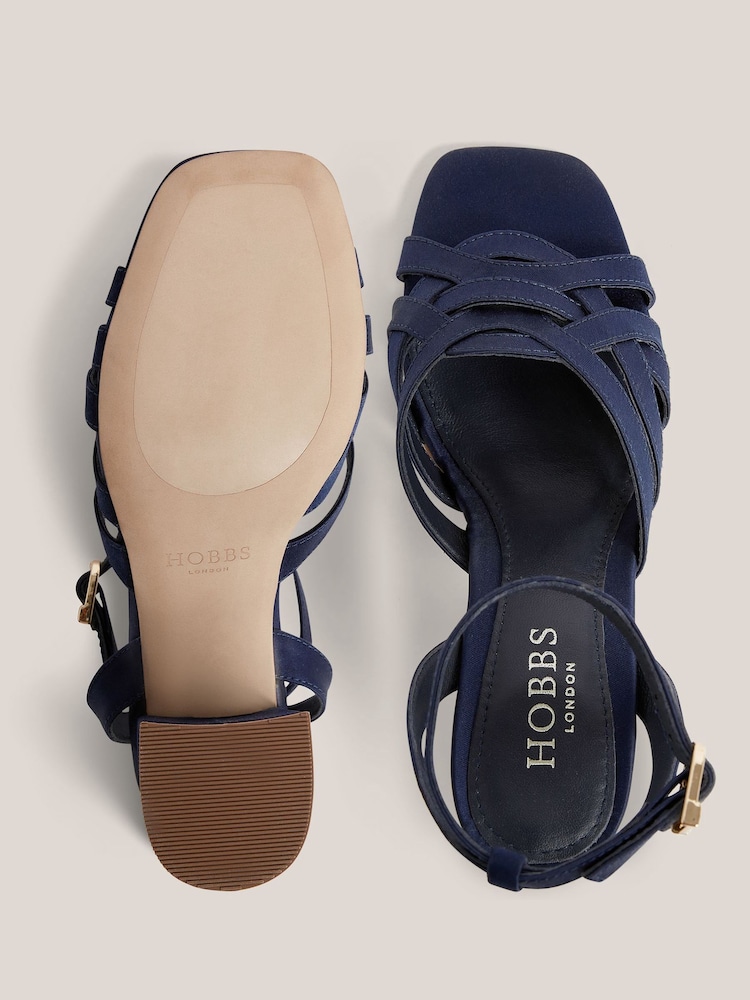 Hobbs Blue Emerson Heeled Sandals - Image 4 of 4