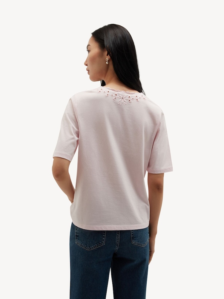 Hobbs Pink Kristen Top - Image 2 of 5 Hobbs Pink Kristen Top - Image 2 of 5