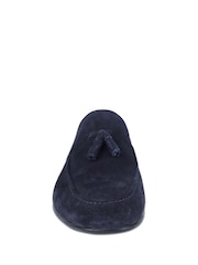 Off The Hook Blue Emerson Suede Tassel Loafers - Image 6 of 6