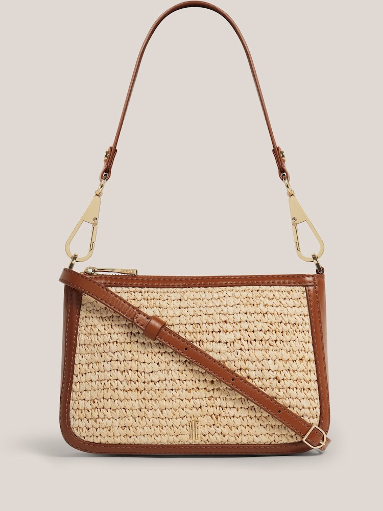 Hobbs Natural Briella Raffia Bag - Image 1 of 2