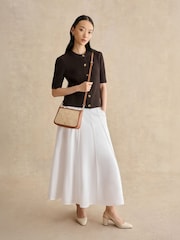 Hobbs Natural Briella Raffia Bag - Image 2 of 2