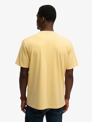 Желтый - SUPERDRY футболка с принтом Roadside - Изображение 3 6