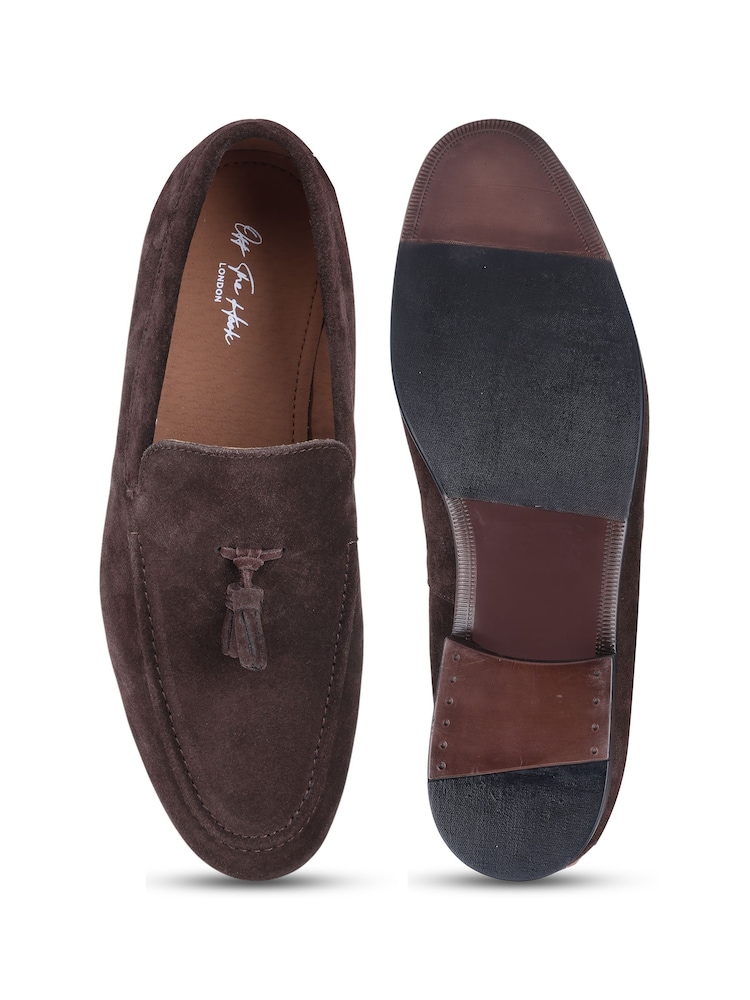 Off The Hook Emerson Suede Tassel Loafers - Imagen 6 de 6