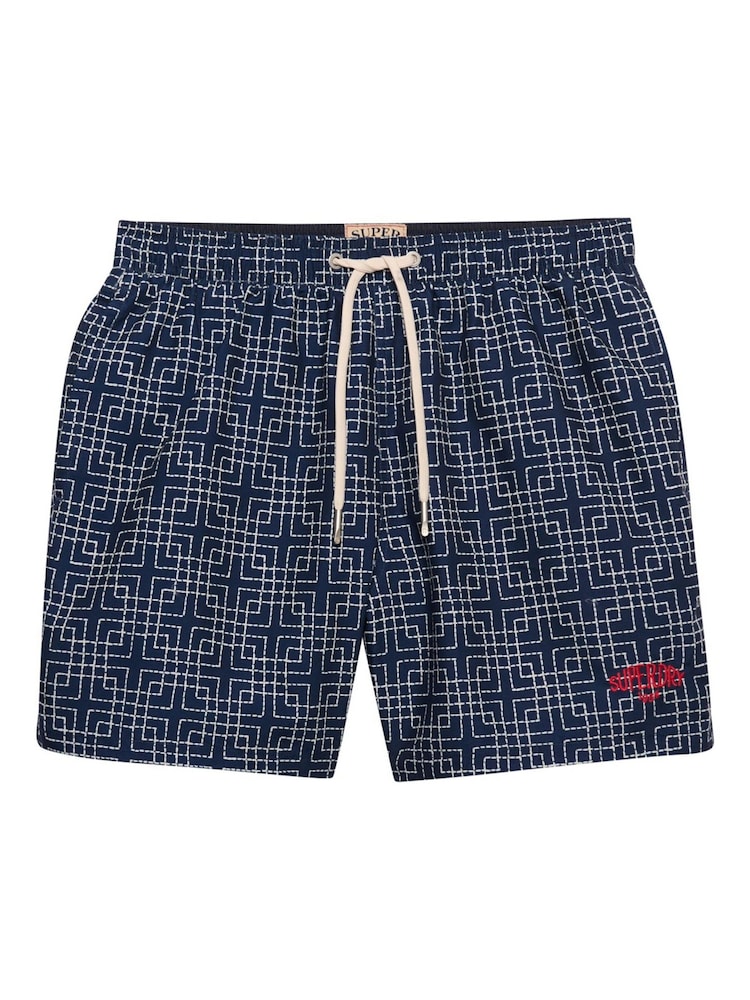 SUPERDRY Premium Printed 15-inch Swim Shorts - Imagen 9 de 9