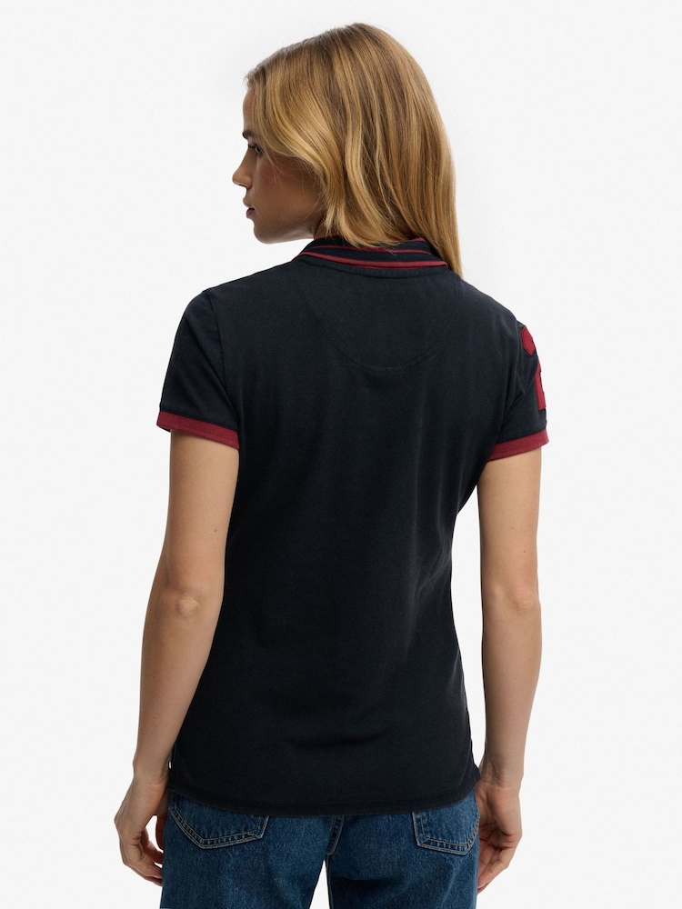 Superdry Heritage слим фит рубашка поло - Изображение 2 6