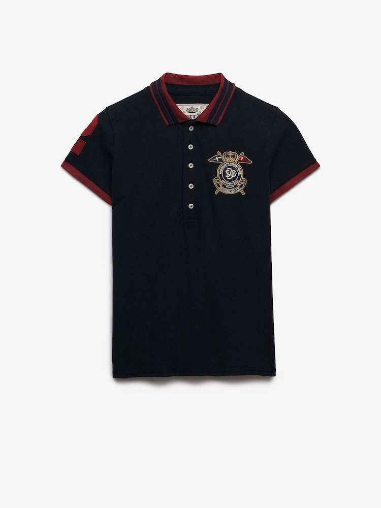 Superdry Heritage слим фит рубашка поло - Изображение 6 6