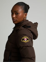 Zavetti Canada Brown Valleria Puffer Jacket - Image 5 of 5