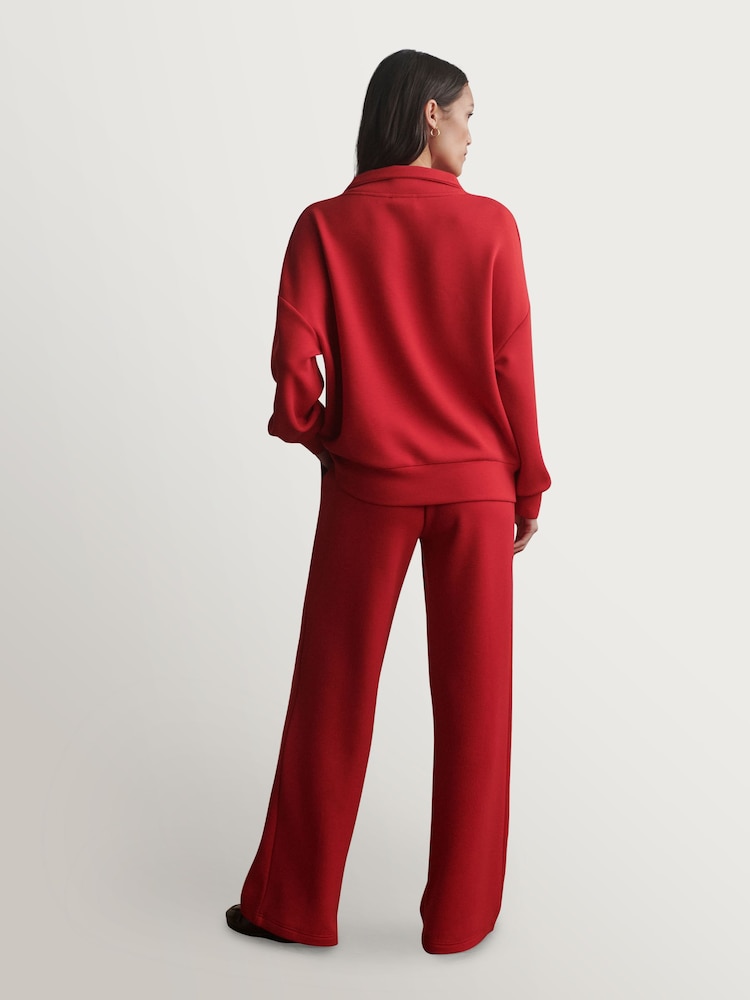 Varley Red Marl Hawley Sweatshirt - Image 2 of 13