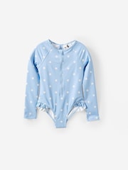 Blau - Cotton On Sunkissed Tomato Lydia Low einteiliger Badeanzug - Bild 1 von 4