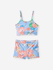 Cotton On Blue Tahlie Tankini Swimsuit - Image 1 of 3