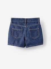 Cotton On Mermaid Midnight Blue Alayna Aline Denim Skort - Image 2 of 3