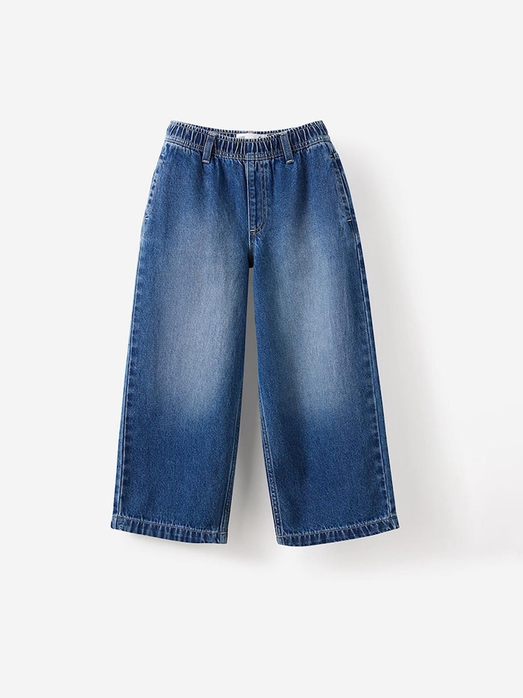 Cotton On Portsea Dark Blue Koby Pull On Jeans - Image 1 of 3 Cotton On Portsea Dark Blue Koby Pull On Jeans - Image 1 of 3