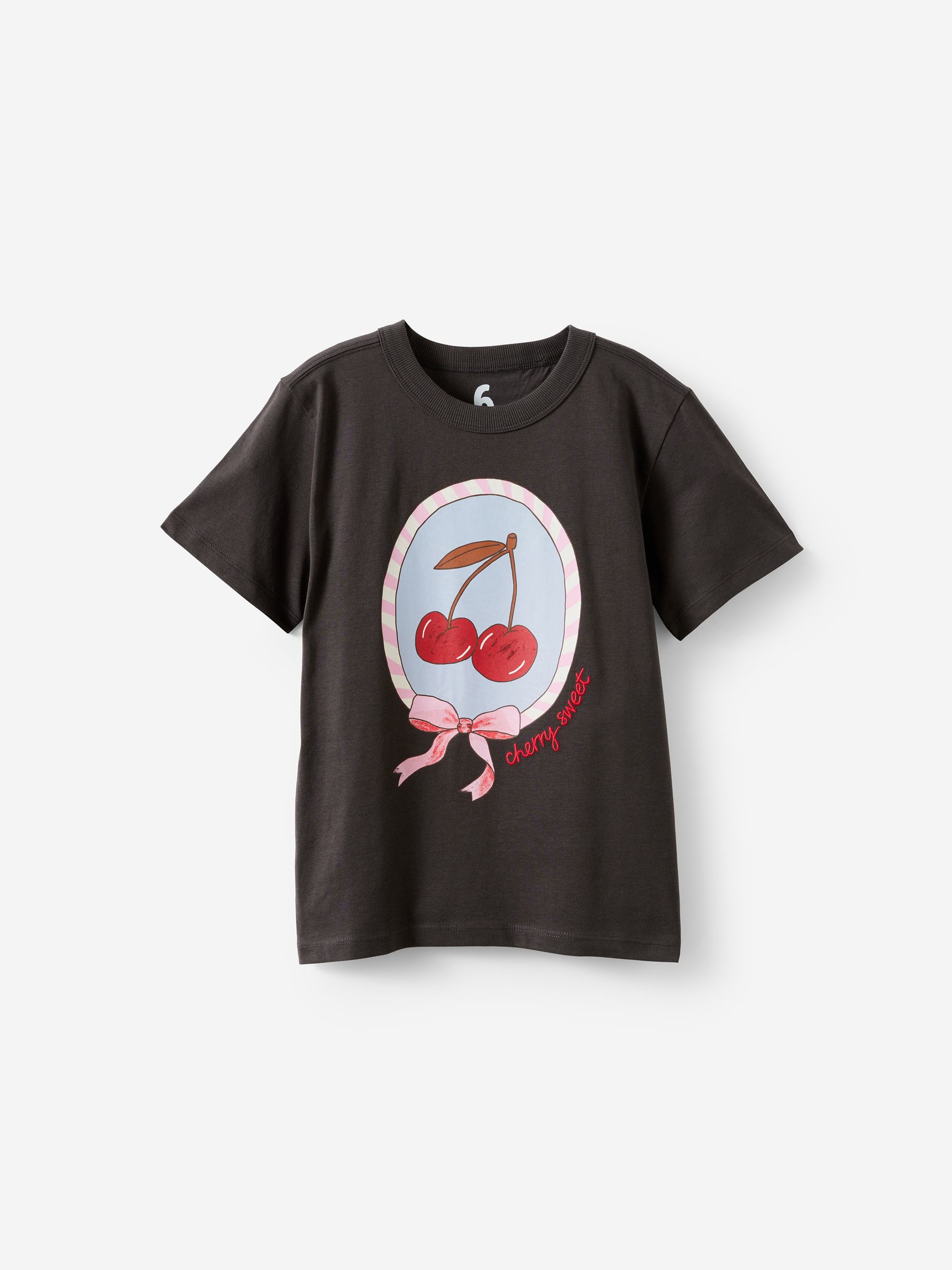 Buy Cotton On Black Poppy Oversized Back T-Shirt from the Next UK