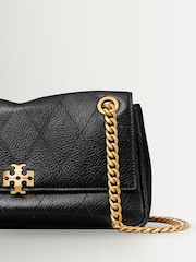 Tory Burch Black Charlie Quilted Small Shoulder Bag - Image 3 of 3
