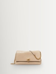 Tory Burch Cream Charlie Quilted Chain Wallet - Image 1 of 5