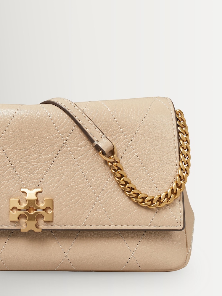 Tory Burch Cream Charlie Quilted Chain Wallet - Image 5 of 5 Tory Burch Cream Charlie Quilted Chain Wallet - Image 5 of 5