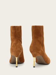 AllSaints Brown Natasha Suede Boots - Image 4 of 6