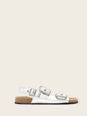 AllSaints Metallic Staffa Sandals - Image 2 of 6
