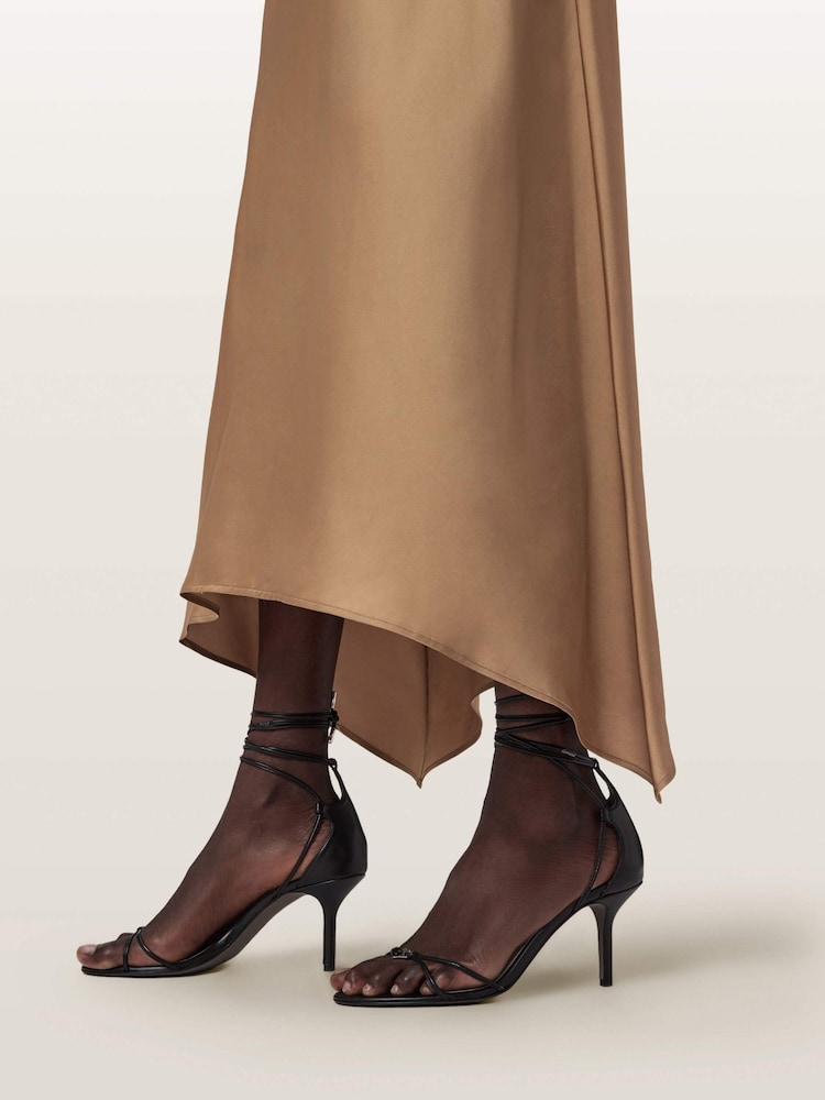 AllSaints Black Ali Sandals - Image 1 of 6