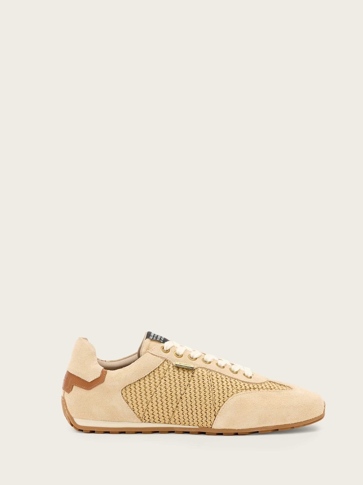 AllSaints Liam Low Top Trainers - Image 1 of 5
