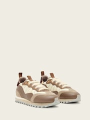 AllSaints White Nevis Sneakers - Image 4 of 7