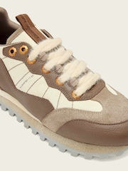 AllSaints White Nevis Sneakers - Image 6 of 7