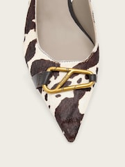 AllSaints Brown Hera Slingback Shoes - Image 5 of 6