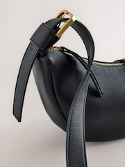 黑色 - Scoop Sling Cross-Body Bag - 5的图像5｝