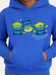 Brand Threads Blue Toy Story Graphic Alien Hoodie - Image 3 of 5